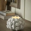Cox & Cox Candle Holders<Distressed Artichoke Tealight Holder