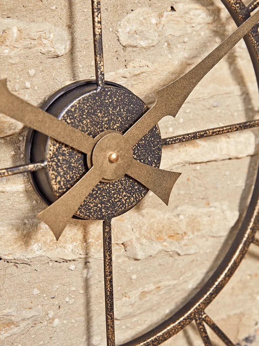 Cox & Cox Decorative Outdoors<Distressed Indoor Outdoor Clock - Medium