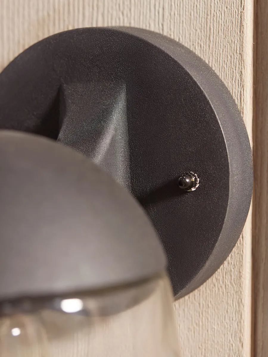 Cox & Cox Outdoor Wall Lights|Outdoor Wall Lights<Dome Glass Wall Light