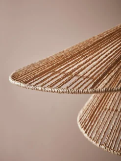 Cox & Cox Pendants<Double Layered Woven Pendant