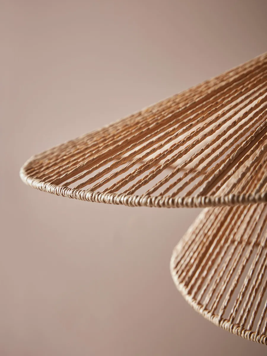 Cox & Cox Pendants<Double Layered Woven Pendant