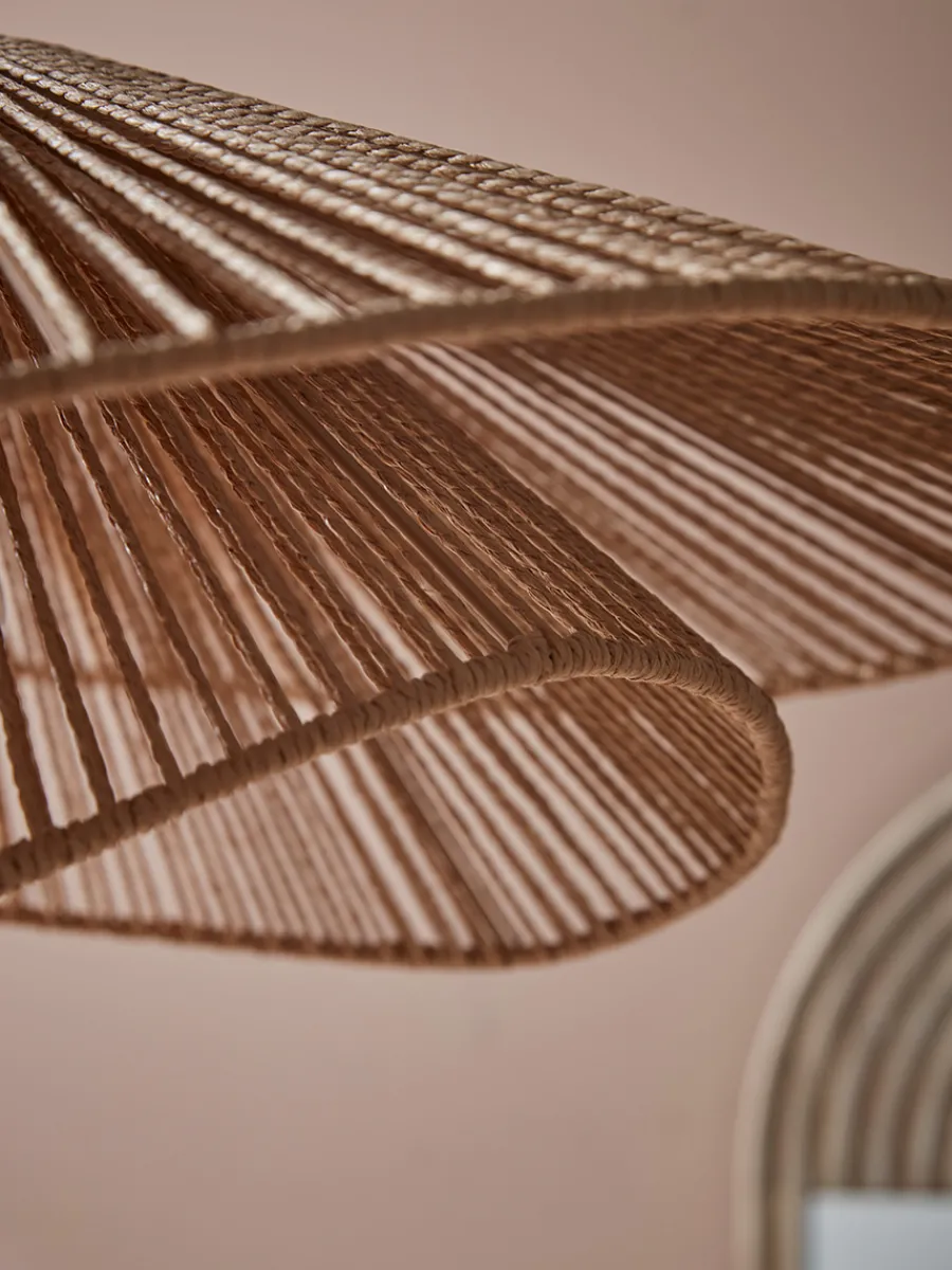 Cox & Cox Pendants<Double Layered Woven Pendant