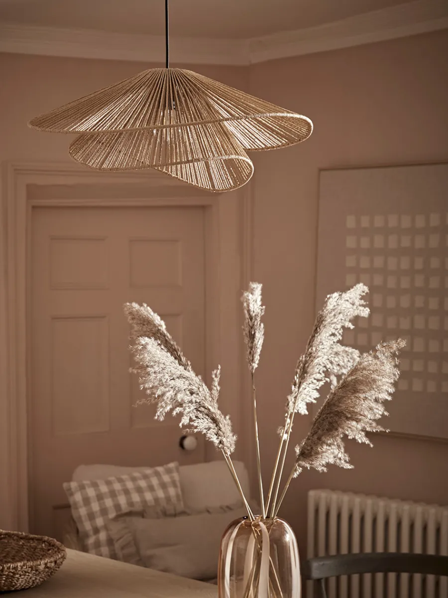 Cox & Cox Pendants<Double Layered Woven Pendant