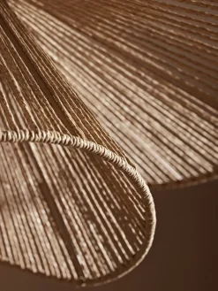 Cox & Cox Pendants<Double Layered Woven Pendant