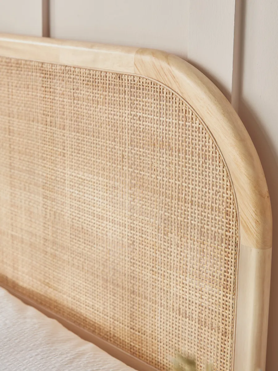 Cox & Cox Beds, Headboards & Mattresses<Double Wicker Headboard