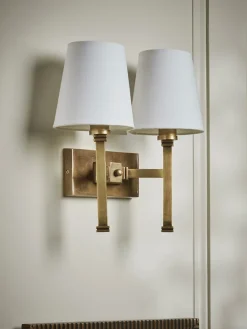 Cox & Cox Wall Lights<Eloise Double Wall Light