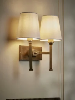 Cox & Cox Wall Lights<Eloise Double Wall Light