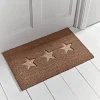 Cox & Cox Doormats|Doormats<Embossed Stars Doormat