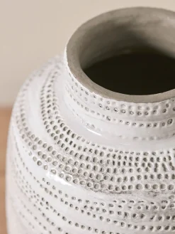 Cox & Cox Vases<Etched Dotted Vase