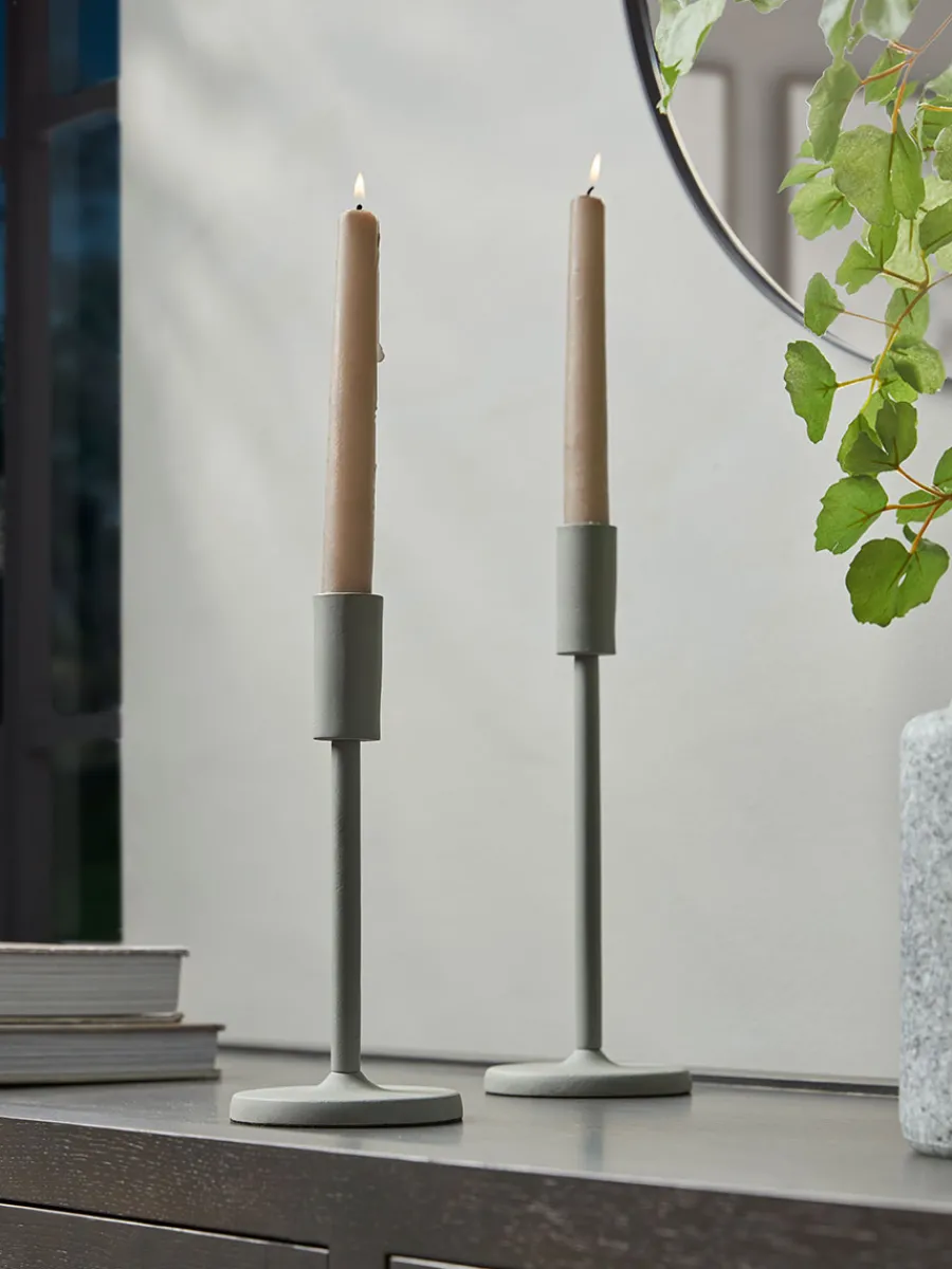 Cox & Cox Candle Holders<Eucalyptus Dinner Candle Holder - Small