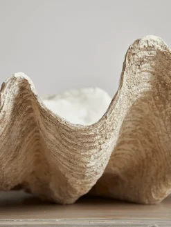 Cox & Cox Candle Holders<Faux Clam Shell