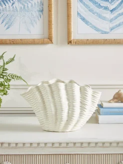 Cox & Cox Vases<Faux Clam Vase