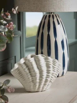 Cox & Cox Vases<Faux Clam Vase - Small