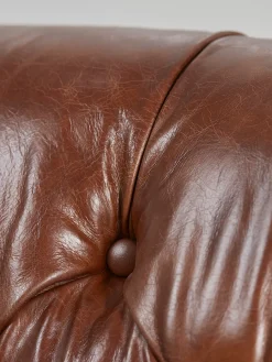 Cox & Cox Sofas<Fenn Sofa - Tan Leather