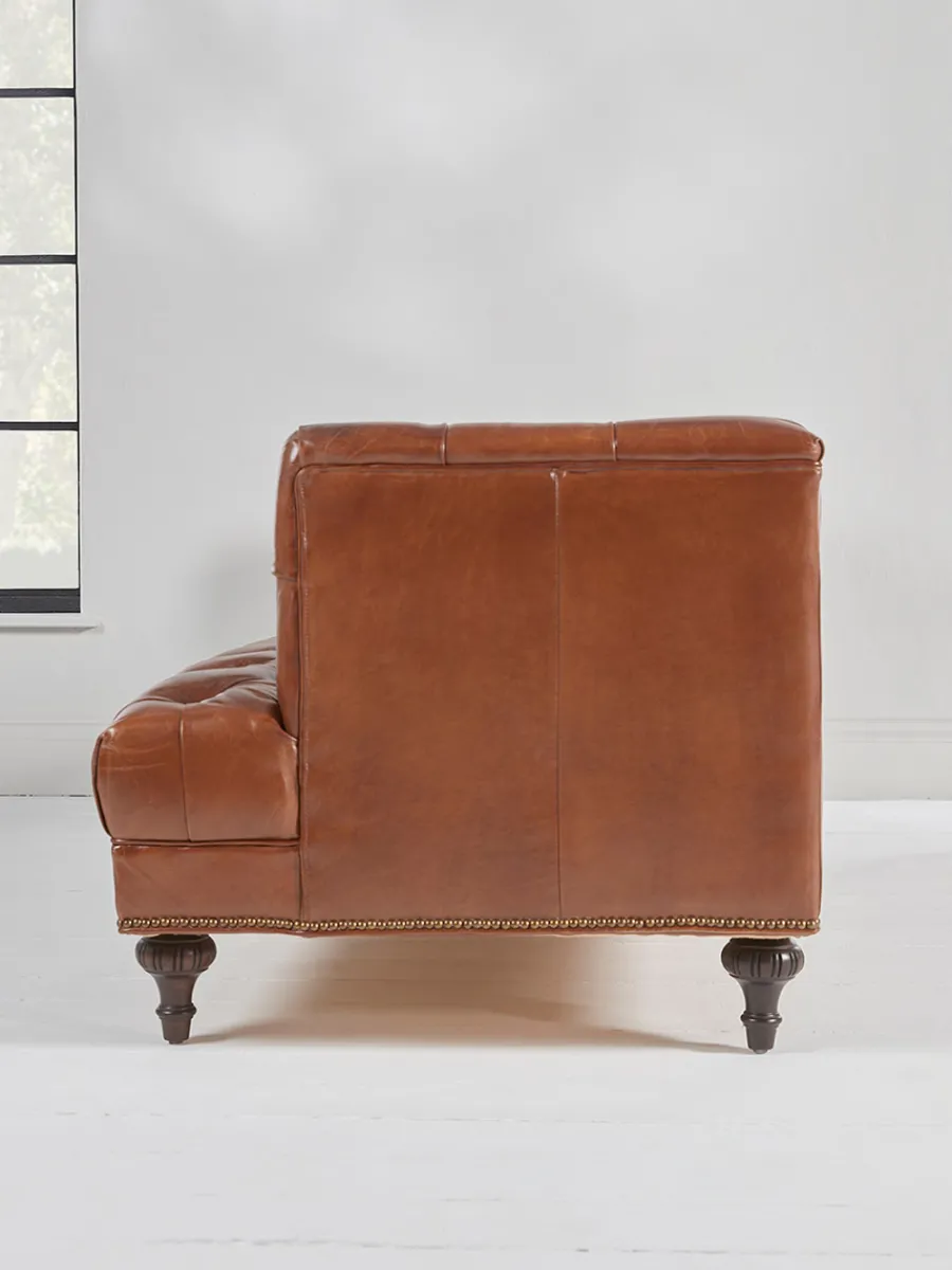 Cox & Cox Sofas<Fenn Sofa - Tan Leather
