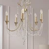 Cox & Cox Chandeliers & Decorative Lighting<Five Arm Leaf Chandelier