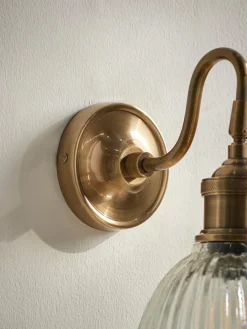 Cox & Cox Wall Lights<Flower Glass Wall Light