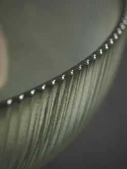 Cox & Cox Bowls, Dishes & Trinket Boxes|Dinnerware<Fluted Glass Serving Bowl