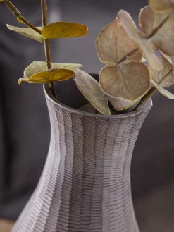 Cox & Cox Vases<Fluted Metal Vase