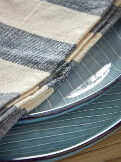 Cox & Cox Kitchen Accessories & Tableware<Four Cotton Napkins - Nautical Stripe