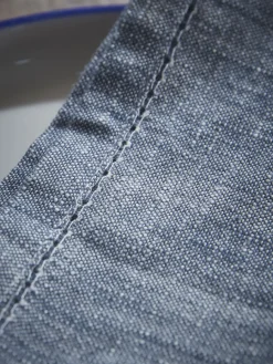 Cox & Cox Kitchen Accessories & Tableware<Four Cotton Napkins - Slate Blue