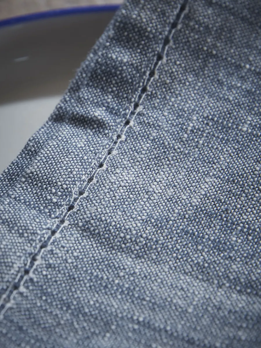 Cox & Cox Kitchen Accessories & Tableware<Four Cotton Napkins - Slate Blue