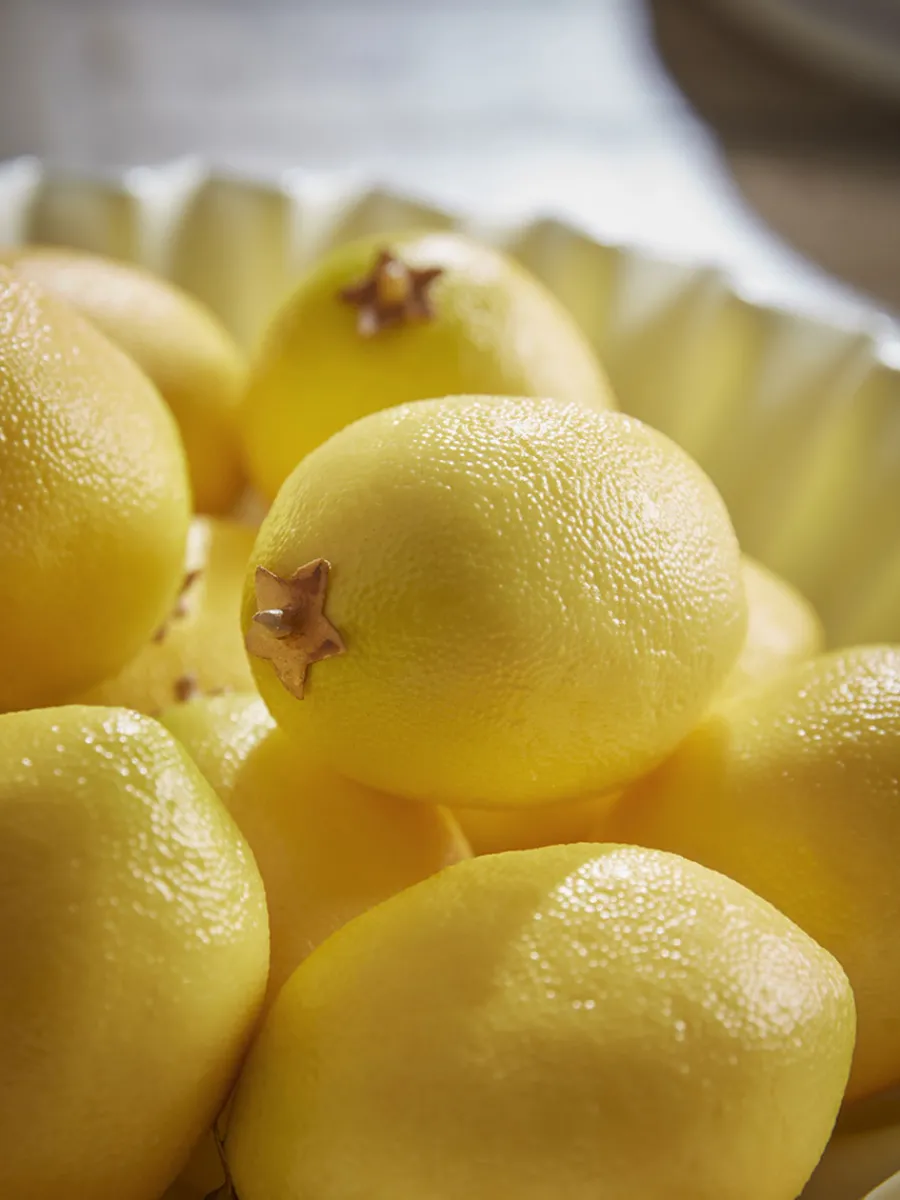 Cox & Cox Ornaments<Four Decorative Faux Lemons