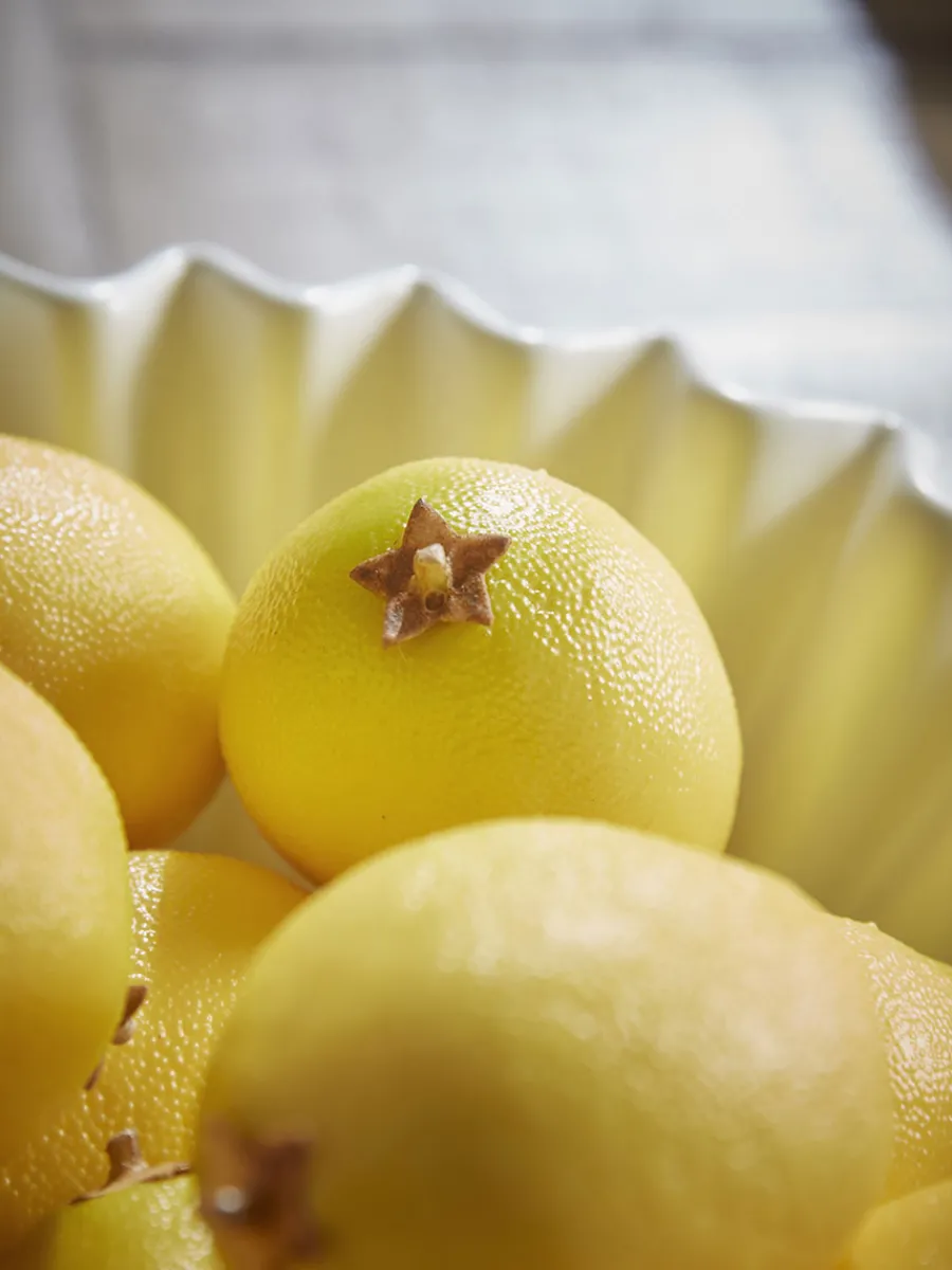 Cox & Cox Ornaments<Four Decorative Faux Lemons