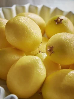 Cox & Cox Ornaments<Four Decorative Faux Lemons