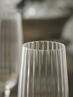 Cox & Cox Kitchen Accessories & Tableware|Glassware<Four Fluted Champagne Flutes