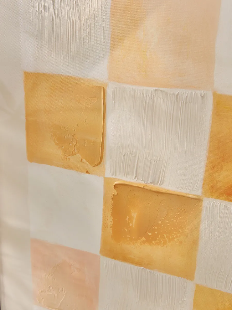 Cox & Cox Wall Art<Framed Chequered Canvas