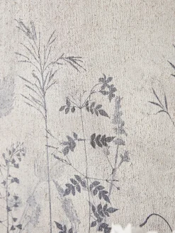 Cox & Cox Wall Art<Framed Wildflower Hessian Wall Art