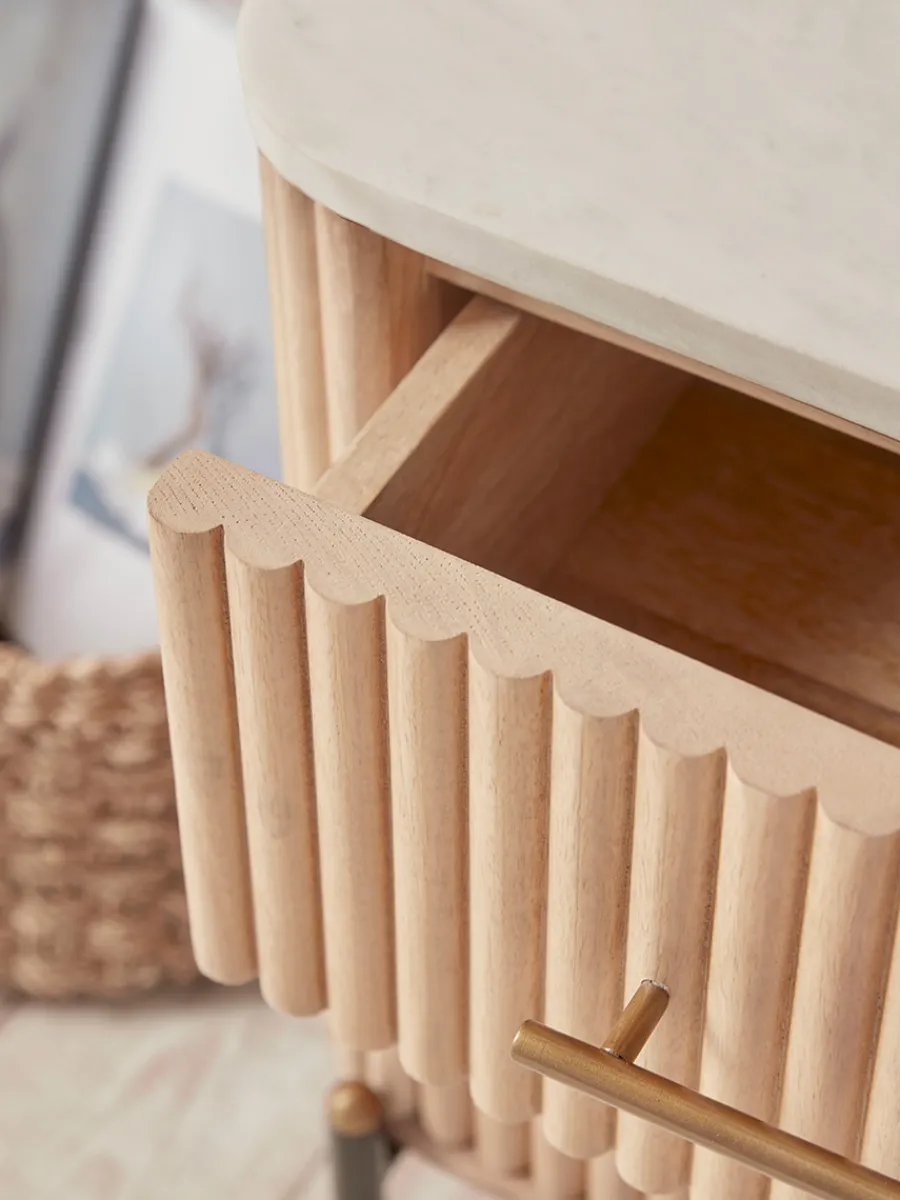 Cox & Cox Bedside Tables|Bedside Tables<Freja Bedside Table