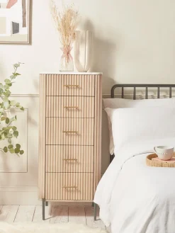 Cox & Cox Bedside Tables|Bedside Tables<Freja Tall Chest Of Drawers