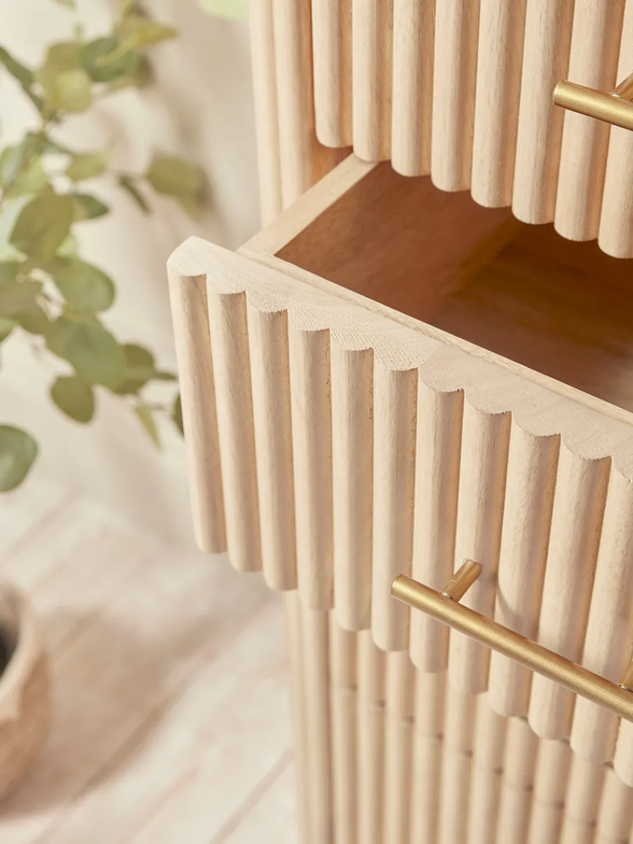 Cox & Cox Bedside Tables|Bedside Tables<Freja Tall Chest Of Drawers