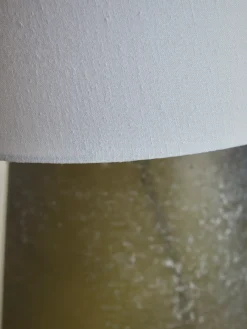 Cox & Cox Table Lamps<Frosted Green Glass Table Lamp