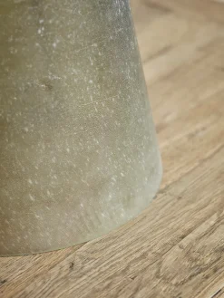 Cox & Cox Table Lamps<Frosted Green Glass Table Lamp