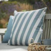 Cox & Cox Outdoor Textiles<Fulton Outdoor Cushion - Dawn Blue