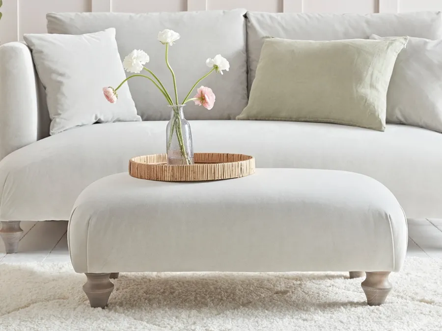 Cox & Cox Made To Order Collections|Ottomans, Footstools & Pouffes<Geneve Ottoman