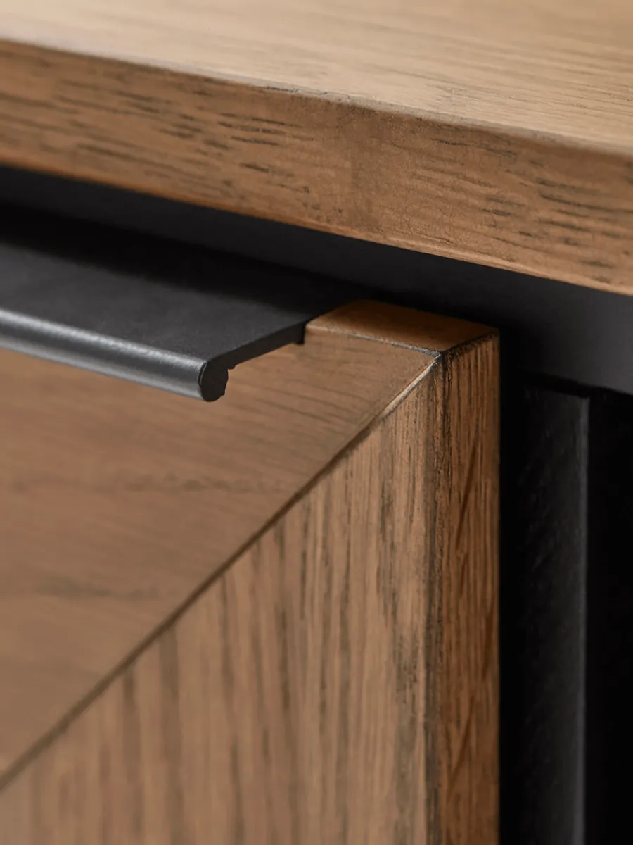 Cox & Cox Media Units<Geo Rustic Oak Media Unit