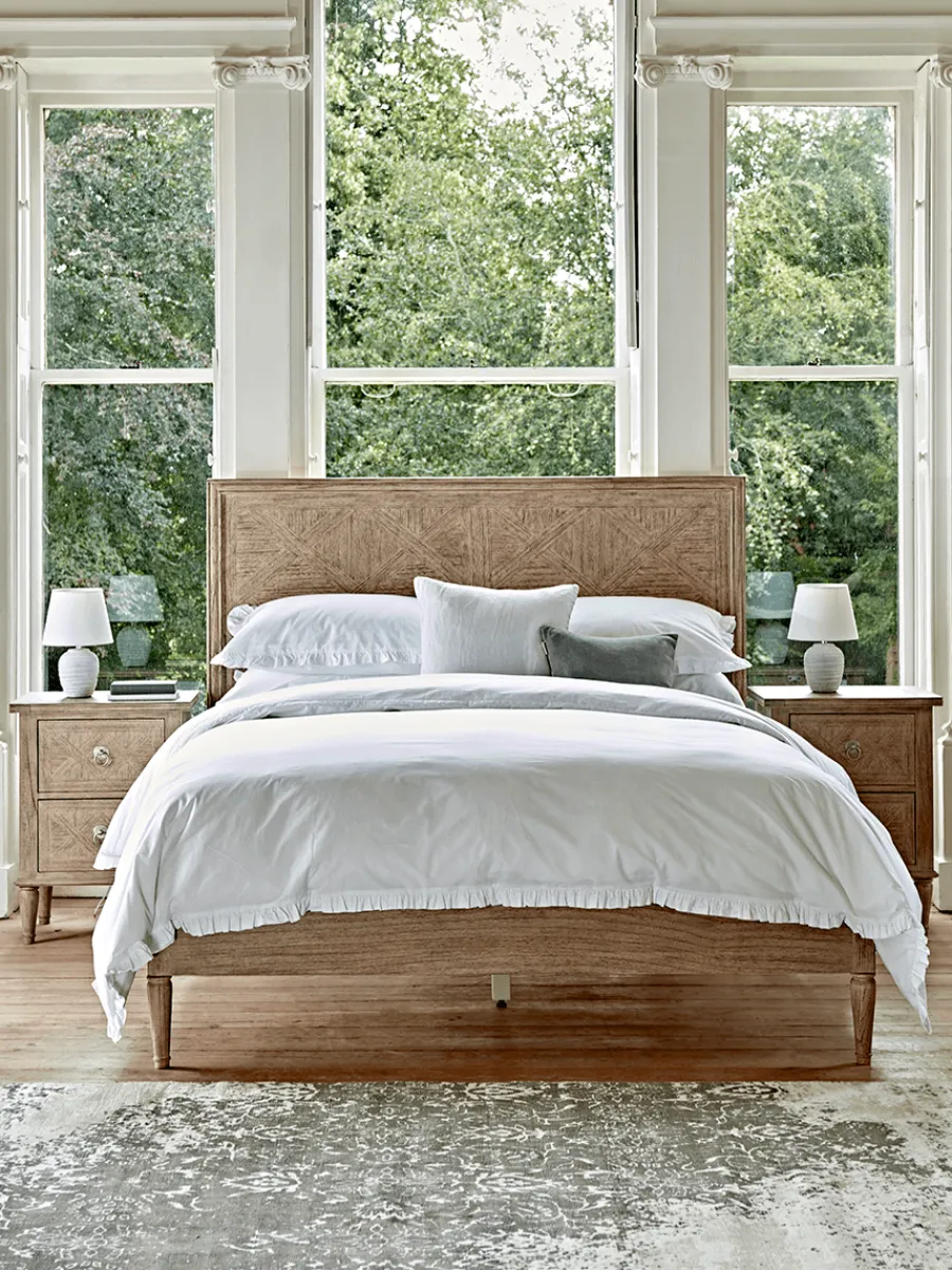 Cox & Cox Beds, Headboards & Mattresses<Geometric Parquet Bed