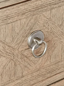 Cox & Cox Bedside Tables|Bedside Tables<Geometric Parquet Bedside Table