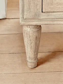 Cox & Cox Bedside Tables|Bedside Tables<Geometric Parquet Bedside Table