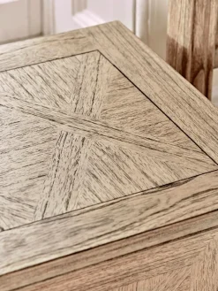 Cox & Cox Bedside Tables|Bedside Tables<Geometric Parquet Bedside Table