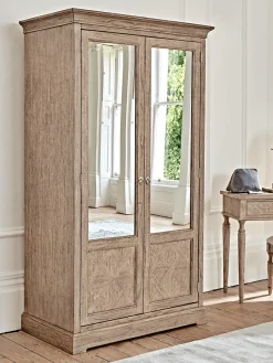 Cox & Cox Wardrobes|Wardrobes<Geometric Parquet Wardrobe