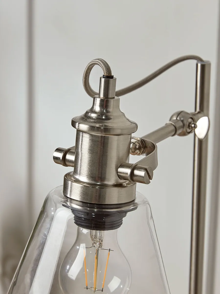 Cox & Cox Table Lamps<Glass & Concrete Table Lamp