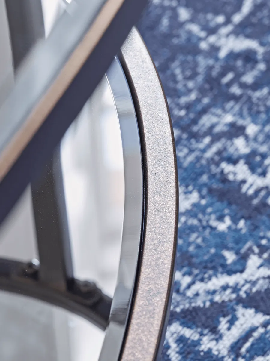 Cox & Cox Coffee Tables<Glass Display Coffee Table - Aged Bronze