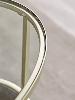 Cox & Cox Coffee Tables<Glass Display Coffee Table - Soft Gold