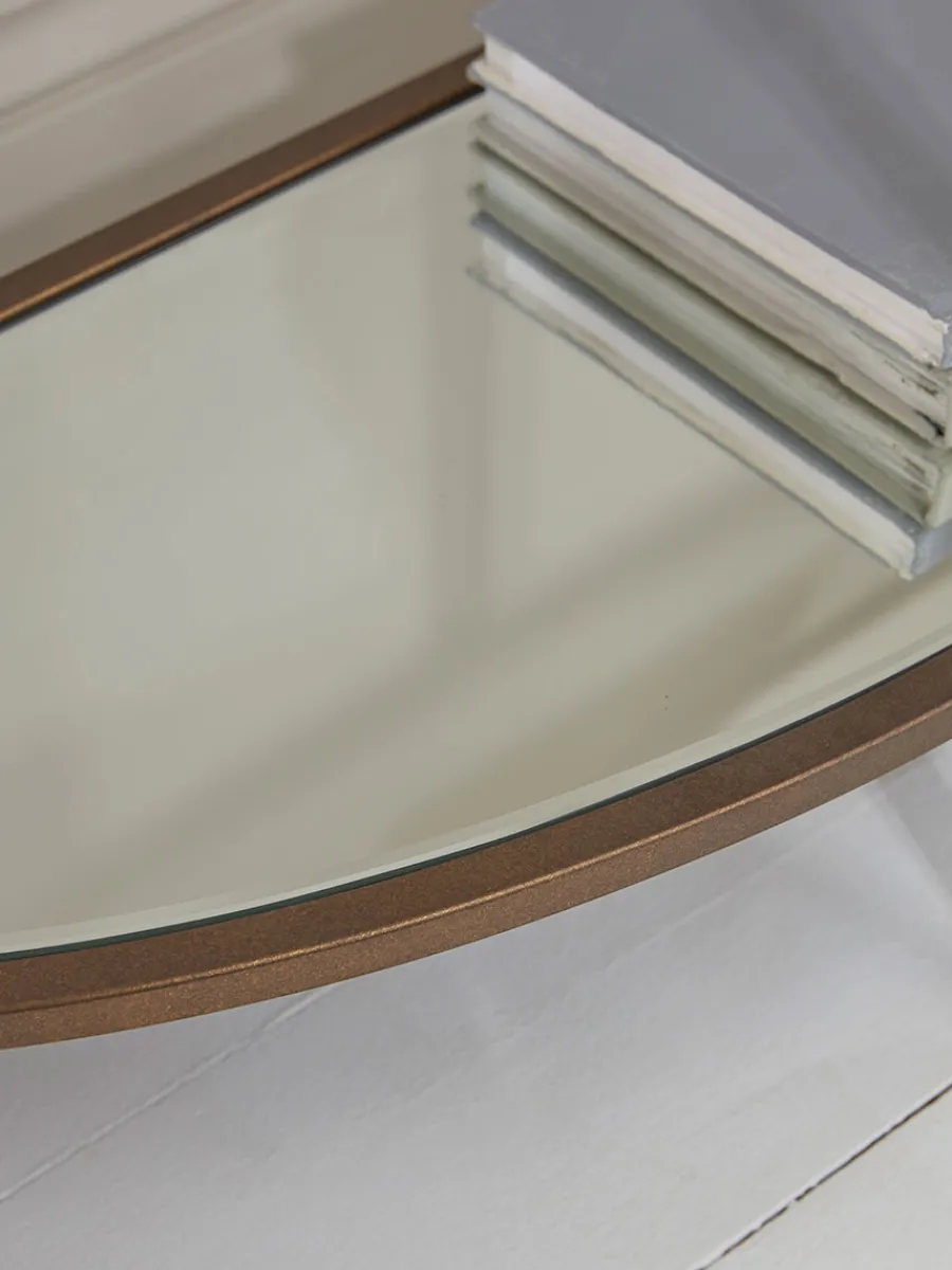 Cox & Cox Console Tables<Glass Display Console Table - Aged Bronze