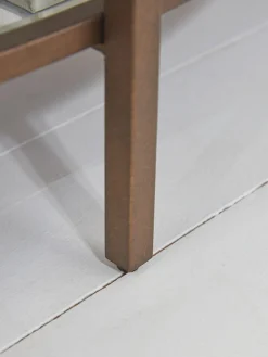 Cox & Cox Console Tables<Glass Display Console Table - Aged Bronze